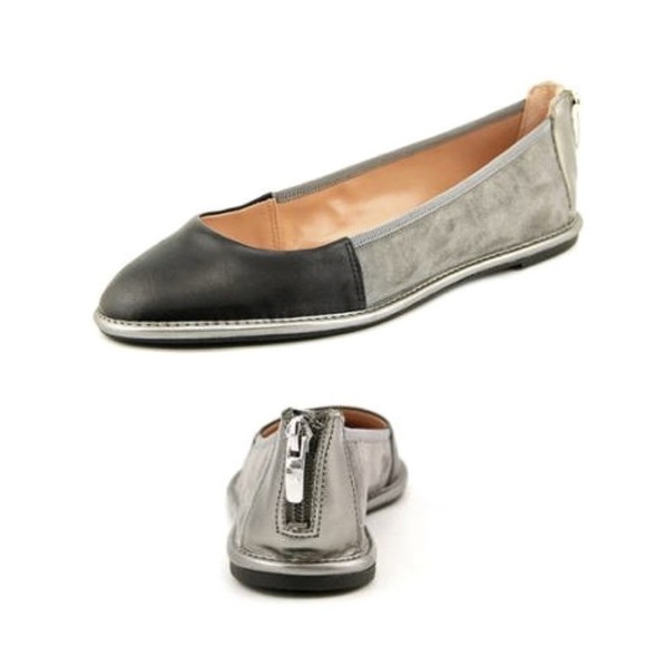 Enzo Angiolini Shoes - ENZO ANGIOLINI Nation Zipper Back Ballet Flats